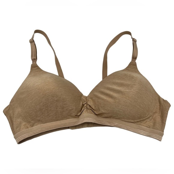 WARNER’S Women's Play It Cool Wire-Free with Lift Bra Toasted Almond - Picture 6 of 9